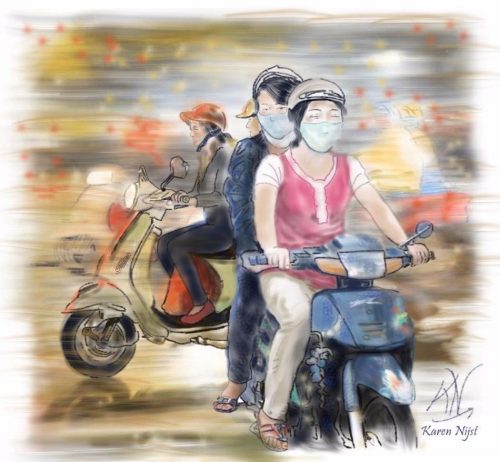 Verkeer in Hanoi