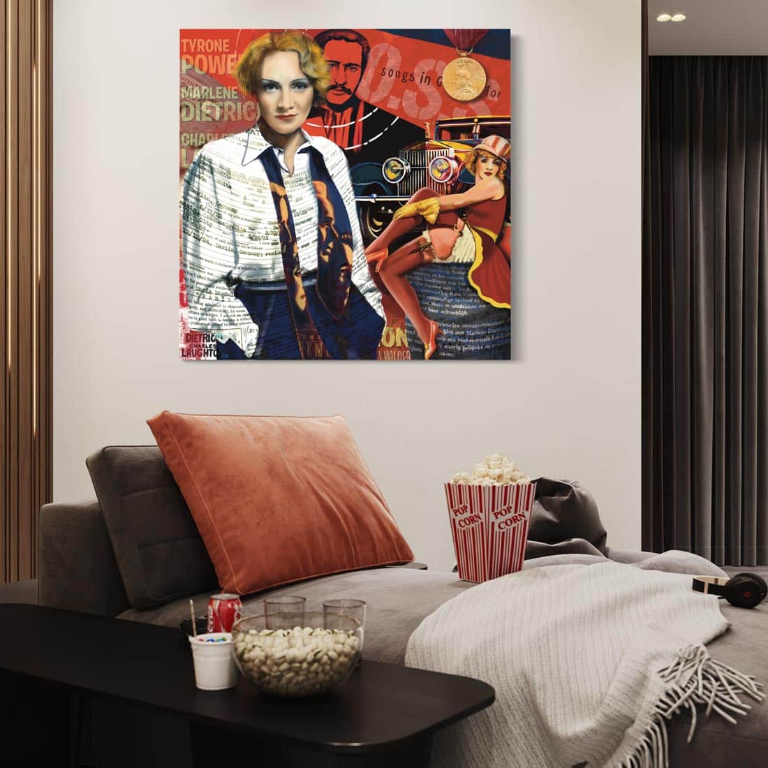 Portret van Marlene Dietrich