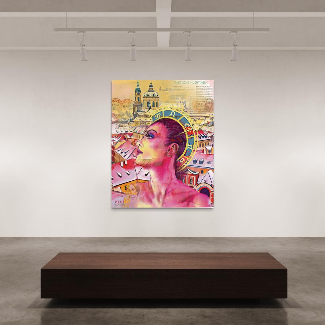 Bezoek aan Praag, Mixed Media - Afbeelding 4