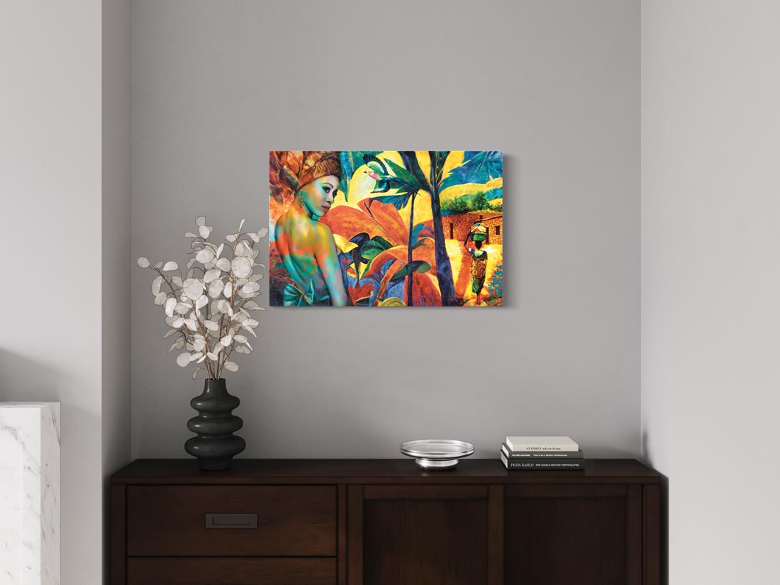 Colourful African Life in a Jungle - Afbeelding 3
