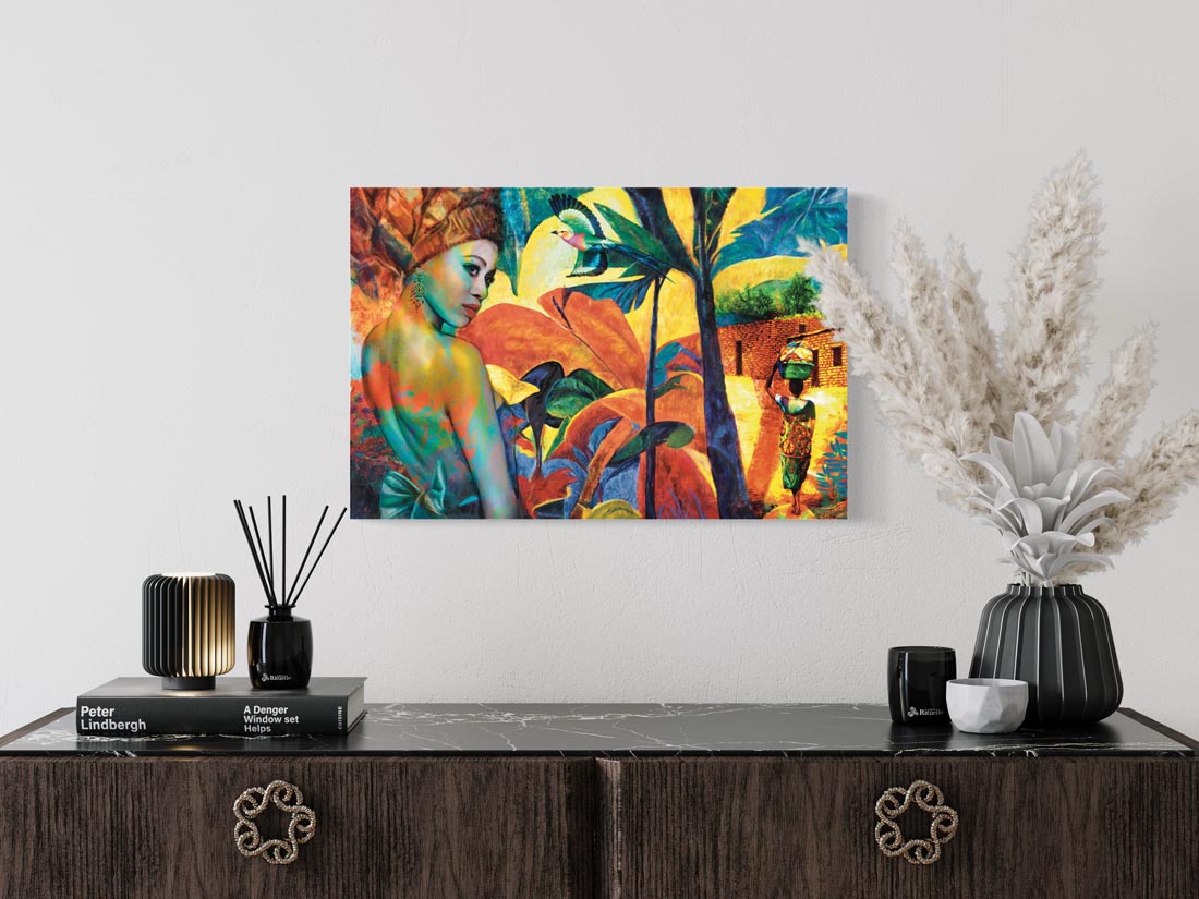 Colourful African Life in a Jungle - Afbeelding 4