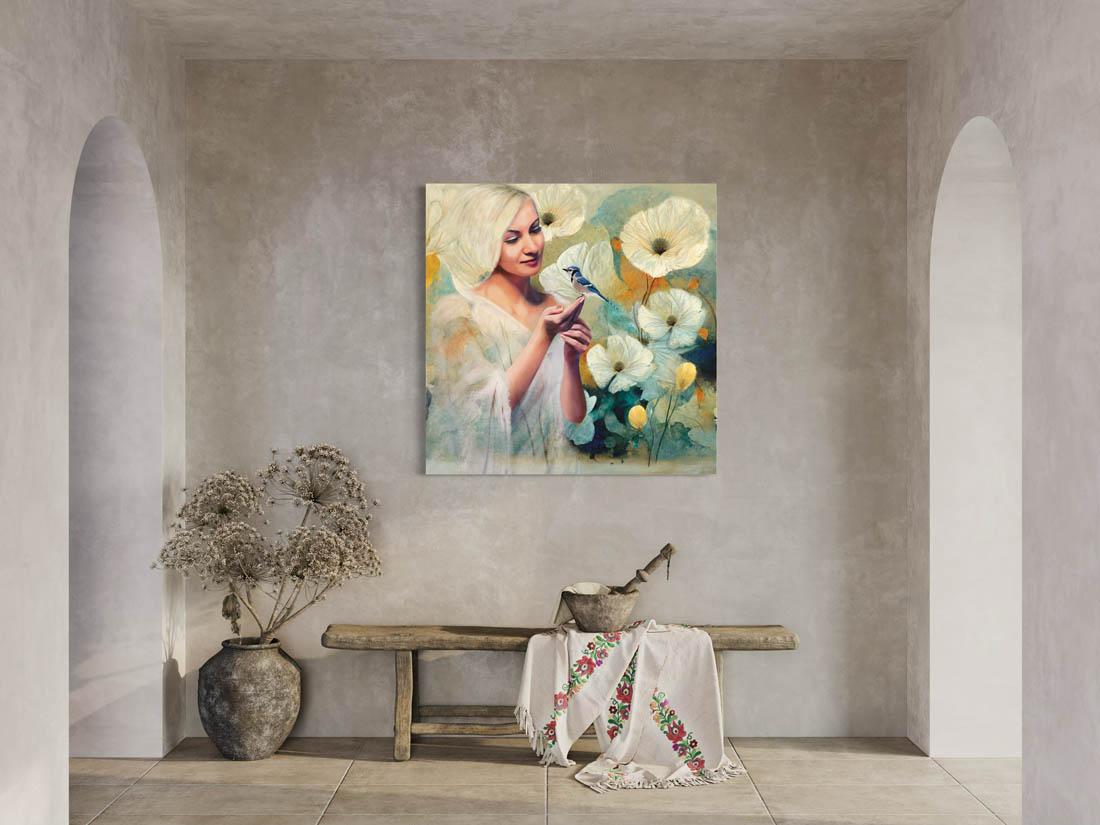 Dreaming of Delicate White Flowers - Afbeelding 3