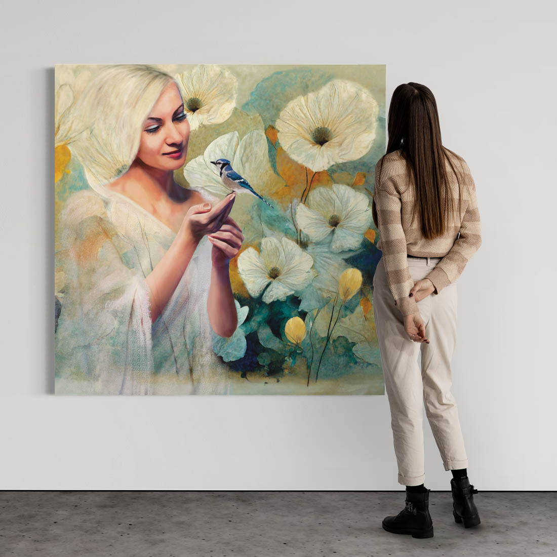 Dreaming of Delicate White Flowers - Afbeelding 2
