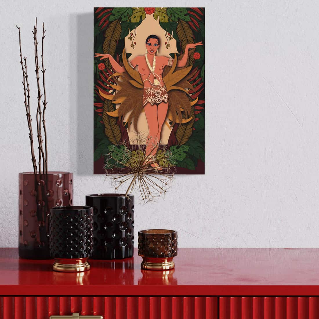 Portret van Josephine Baker, Dans Brulesque - Afbeelding 15