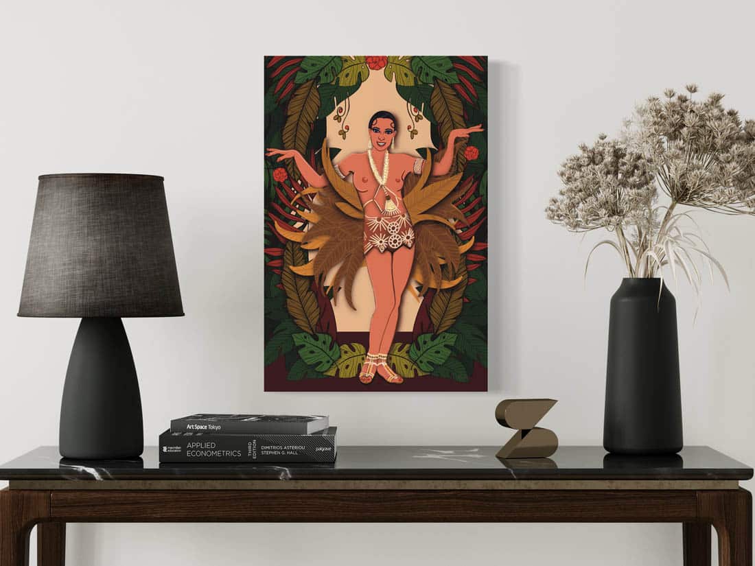 Portret van Josephine Baker, Dans Brulesque - Afbeelding 13