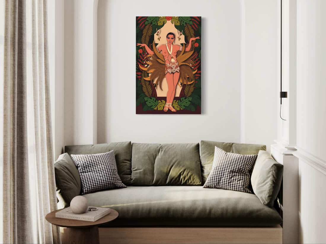 Portret van Josephine Baker, Dans Brulesque - Afbeelding 10
