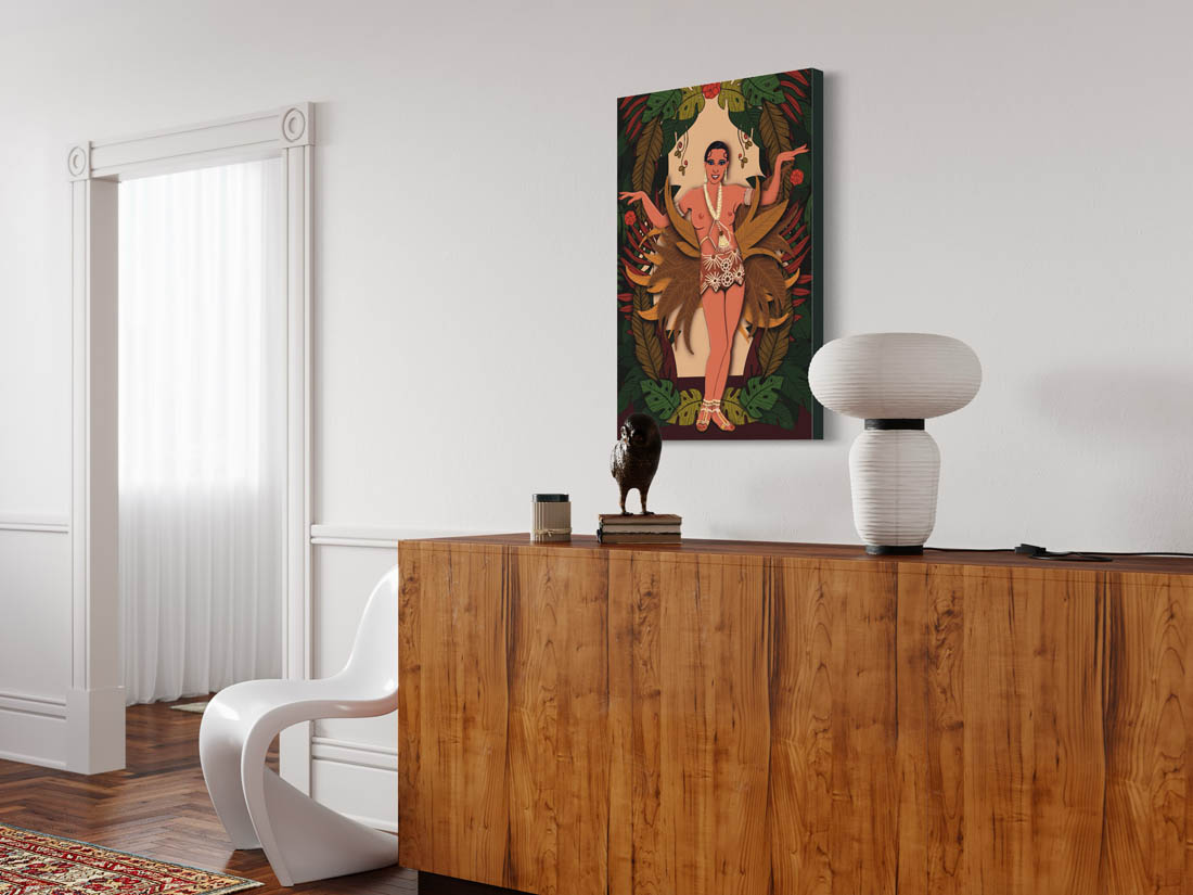 Portret van Josephine Baker, Dans Brulesque - Afbeelding 9