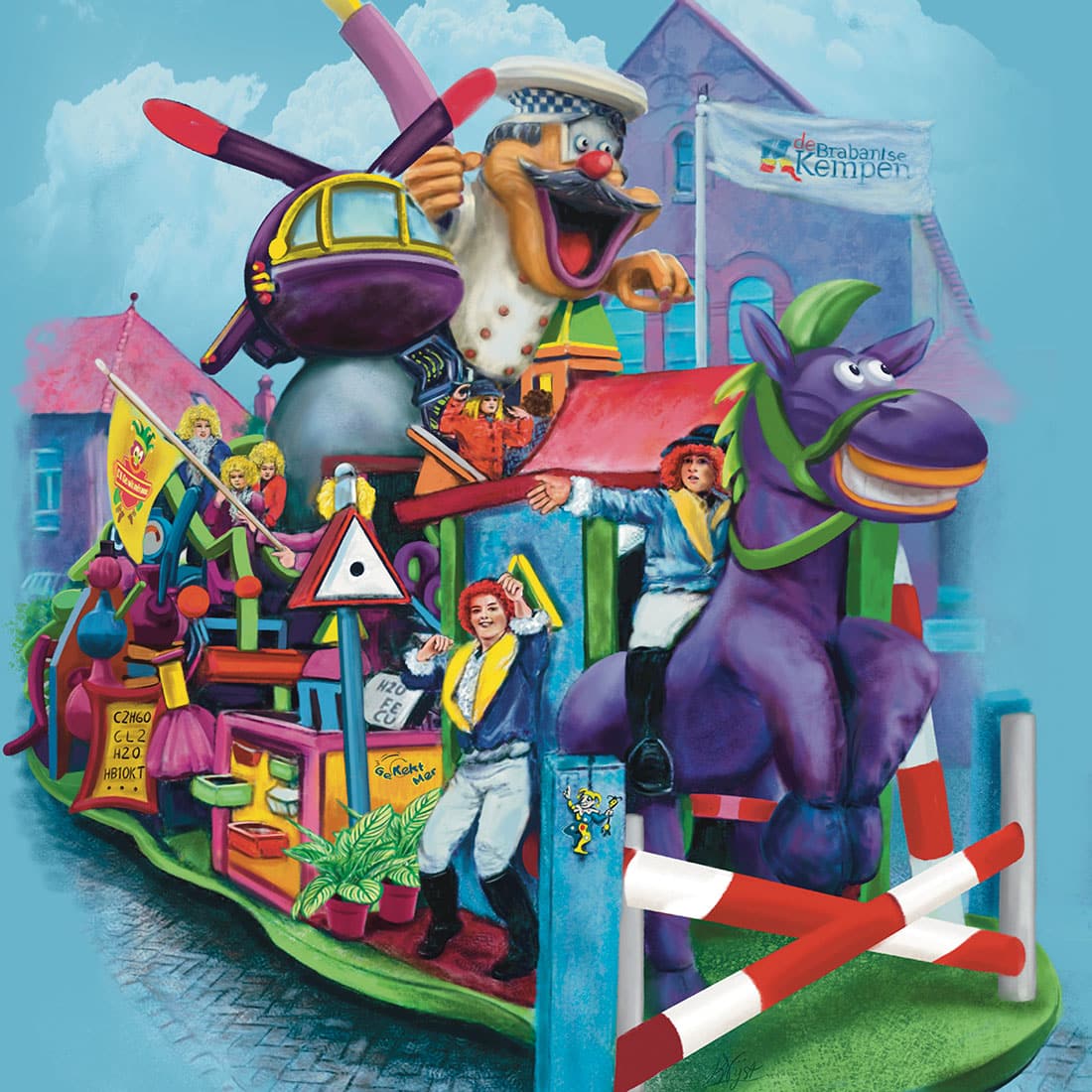 Kempenoptocht Hapert (Carnaval in Brabant) 2017