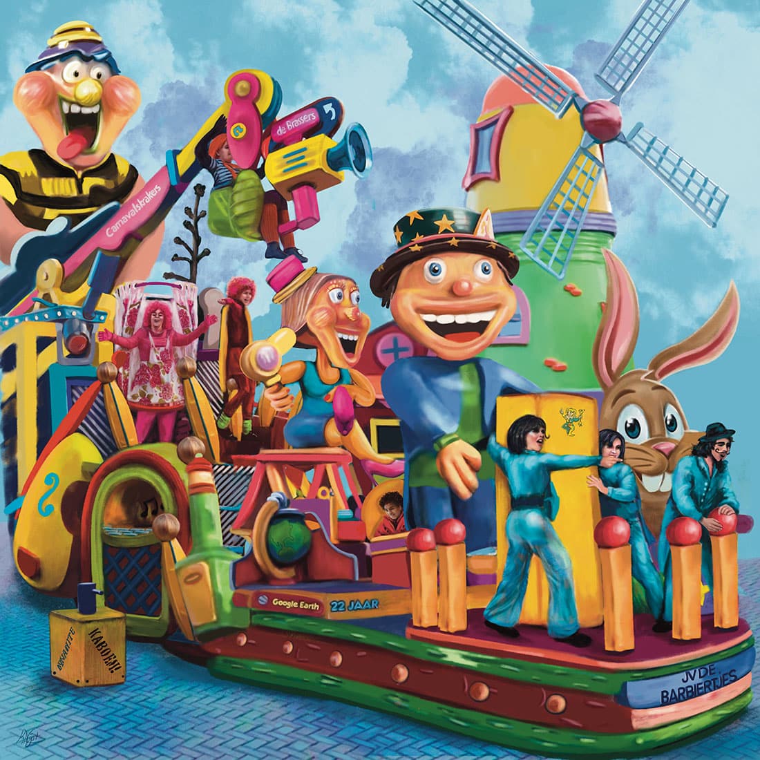 Kempenoptocht Hapert (Carnaval in Brabant) 2018
